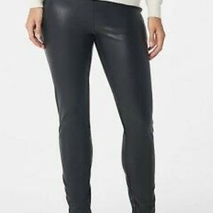 Dennis Basso Faux Leather Everyday Leggings
